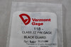 NEW Vermont Gage 911211800 Class ZZ Black Guard 0.118 Inch Minus Pin Gage