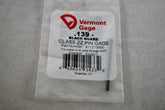 NEW Vermont Gage 911213900 Class ZZ Black Guard 0.139 Inch Minus Pin Gage