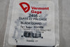 NEW Vermont Gage 911424950 Class ZZ Black Guard 0.2495 Inch Minus Pin Gage