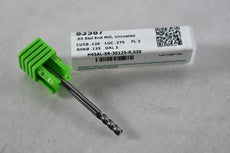 NEW Helical 83587 H45AL-SR-30125-R.030 Corner Radius End Mill 1/8 3 Flute Carbide
