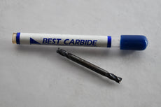 NEW Best Carbide 534-41250 Universal End Mill 1/8 Double End 4 Flute Carbide