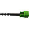 NEW Helical 03165 H45AL-R-30250 1/4 Square End Mill 3 Flute Carbide Aluminum
