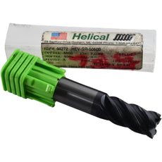 NEW Helical 44272 HEV-SR-50500 1/2 Square End Mill 5 Flute Carbide APLUS Coated
