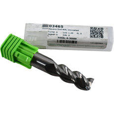 NEW Helical 03465 H45AL-R-30500 1/2 Square End Mill 3 Flute Carbide Aluminum