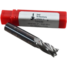 NEW Tool Technology 131030 15/32 4 Flute Square Single End Carbide End Mill USA