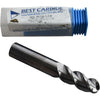 NEW Best Carbide 603-35000 1/2 3 Flute Ball Nose Carbide End Mill Aluminum USA
