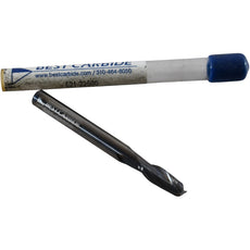 NEW Best Carbide 521-22500 1/4'' 2 Flute Universal Solid Carbide End Mill USA