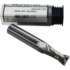 NEW Monster Tool 204-001192 Square End Mill 2 Flute Uncoated Carbide 29/64 0.4531