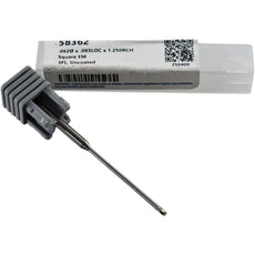 NEW Harvey Tool 58362 Square End Mill 1/16 Dia 3/32 LOC 1-1/4 Reach 3 Flute Carbide