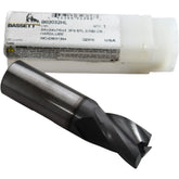 NEW Bassett B02032HL 3/4 Carbide 3 Flute End Mill Corner Radius Hardlube USA