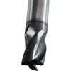 NEW Bassett B02032HL 3/4 Carbide 3 Flute End Mill Corner Radius Hardlube USA