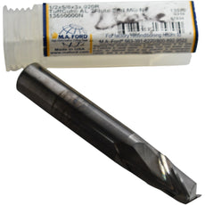NEW MA Ford 13550000N 1/2 Carbide 2 Flute Corner Radius End Mill TuffCut AL