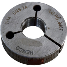 HEMCO 1-14 UNS-2A LO Thread Ring Gauge PD .9467 Inspection Tool