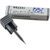 NEW Harvey Tool 942231 Carbide End Mill - .0310'' Dia. - 3 Flute - 1/8'' Shank