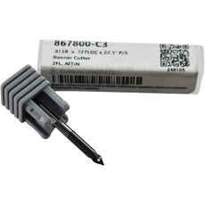 NEW Harvey Tool 867800-C3 Carbide Runner Cutter - .015'' Rad. - 22.5� - 2 Flute