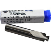 NEW Destiny Tool BEN24DT2839 Carbide Dovetail Cutter - 3/8'' Dia - 66 Deg - 2F