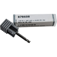 NEW Harvey Tool 878608 Carbide Corner Radius End Mill - .125'' Dia. - 3 Flute