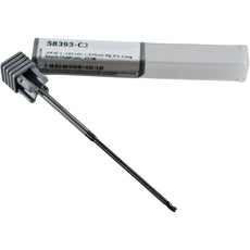 NEW Harvey Tool 58393-C3 Carbide End Mill - .0930'' Dia. - 3 Flute - Long Reach