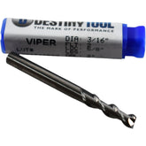 NEW Destiny Tool V21210 Viper Square End Mill 2FL 3/16 DIA 5/8 LOC for Aluminum