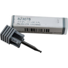 NEW Harvey Tool 823078 Square End Mill 3FL .0780 DIA .117 LOC Miniature