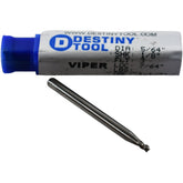 NEW Destiny Tool V30501 Viper Miniature End Mill 3FL .0781 DIA .1094 LOC Uncoated