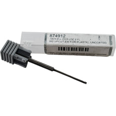 NEW Harvey Tool 874912 Square Upcut End Mill for Plastic 2FL 3/16'' DIA 3/4'' LOC Uncoated