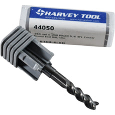 NEW Harvey Tool 44050 Corner Rounding End Mill 4FL 0.050'' Rad 1/4'' Pilot Double End Uncoated