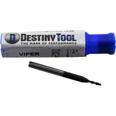NEW Destiny Tool V20402S Viper Solid Carbide 2 Flute End Mill 1/16 1/8 Shank