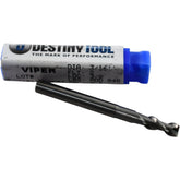 NEW Destiny Tool V21206 Viper Solid Carbide 2 Flute End Mill 3/16 3/8 LOC