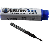 NEW Destiny Tool V20402S Viper Solid Carbide 2 Flute End Mill 1/16 1/8 Shank