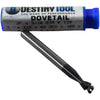 NEW Destiny Tool BEN12DT169C Solid Carbide 66 DEG Dovetail Cutter End Mill