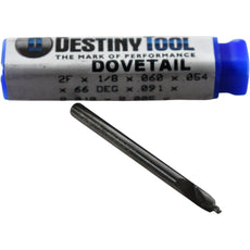 NEW Destiny Tool BEN08DT054 Solid Carbide 66 DEG Dovetail Cutter End Mill