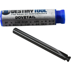 NEW Destiny Tool BEN16DT125 Solid Carbide 66 DEG Dovetail Cutter End Mill