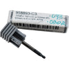 NEW Harvey Tool 958893-C3 Miniature End Mill 0.093 In 0.030 Rad 4 Flute AlTiN