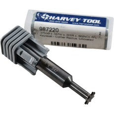 NEW Harvey Tool 987220 Keyseat Corner Radius Cutter 0.3750 In 8 Flute Uncoated