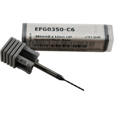 NEW Harvey Tool EFG0350-C6 High Performance Drill 0.889mm Hardened Steel Nano