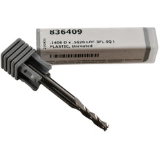 NEW Harvey Tool 836409 Miniature Square End Mill 0.1406 In 3 Flute Uncoated