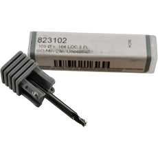 NEW Harvey Tool 823102 Miniature Square End Mill 0.109 In 3 Flute Uncoated