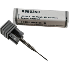 NEW Harvey Tool RSB0350 Miniature Chucking Reamer 0.0350 In 4 Flute Uncoated