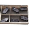 Pack of 7 NEW Iscar GIMY 808 IC908 Carbide Grooving Turning Parting Inserts