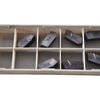 Pack of 7 NEW Iscar GIMY 808 IC908 Carbide Grooving Turning Parting Inserts