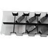 NEW Pack of 7 Iscar HFPR-5025 IC20 Carbide Grooving Inserts Uncoated