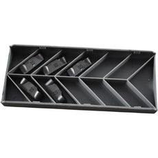 NEW Pack of 5 Iscar HFPR-6030 IC20 Carbide Grooving Inserts Uncoated