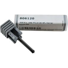 NEW Harvey Tool 806120 Flared Corner Rounding End Mill 0.020'' Radius Uncoated