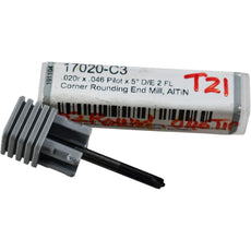 NEW Harvey Tool 17020-C3 Flared Corner Rounding End Mill 0.020'' Radius AlTiN