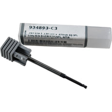 NEW Harvey Tool 934893-C3 Miniature Long Reach Square Carbide End Mill 3/32'' 3FL AlTiN