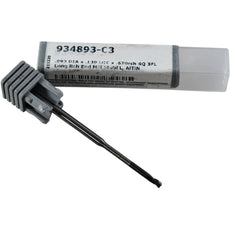 NEW Harvey Tool 934893-C3 Miniature Long Reach Square Carbide End Mill 3/32'' 3FL AlTiN