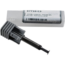 NEW Harvey Tool 67710-C3 Full Radius Keyseat Cutter 1/4'' Dia 6FL AlTiN Coated