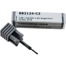 NEW Harvey Tool 882124-C3 M3 Thread Mill 2.3mm Dia 4 FL Carbide Single Form