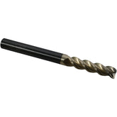 Helical H45AL-L-30375 Carbide Square End Mill 3/8 Dia 3 Flute Long Length
